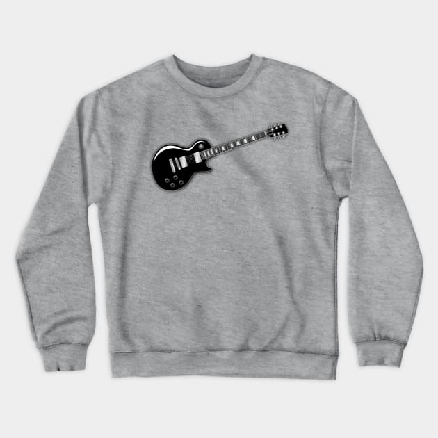 Electric Guitar Crewneck Sweatshirt by unclejohn